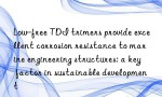 Low-free TDI trimers provide excellent corrosion resistance to marine engineering structures: a key factor in sustainable development