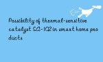 Possibility of thermal-sensitive catalyst SA-102 in smart home products