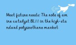 Meet future needs: The role of amine catalyst BL11 in the high-standard polyurethane market