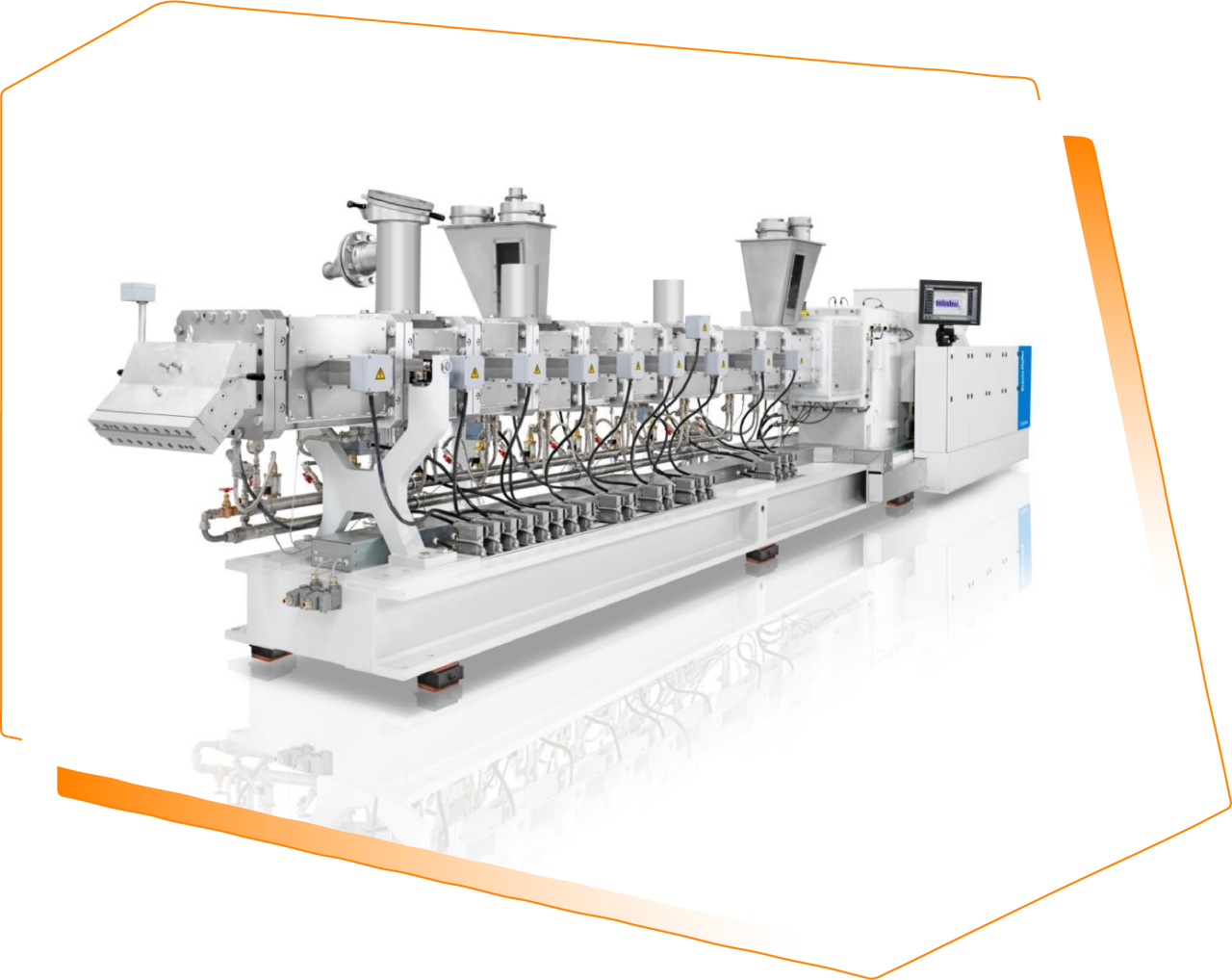 KraussMaffei BluePower series twin-screw extruder.png