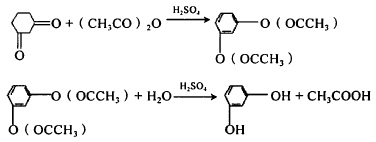 Reaction equation of aromatization method (1)