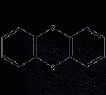 Thianthrene structural formula