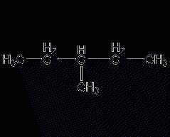 3-methylpentane structural formula