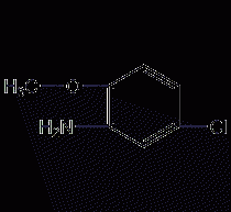 5-chloro-2-methoxyaniline structural formula