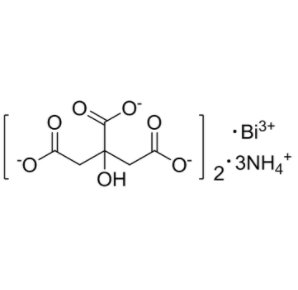 Bismuth ammonium citrate