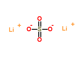 Anhydrous lithium sulfate