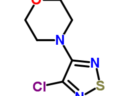 3-morpholine-4-chloro-1,2,5-thiadiazole