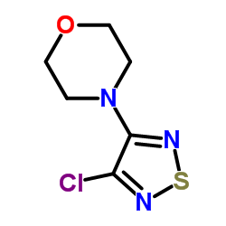 3-morpholine-4-chloro-1,2,5-thiadiazole