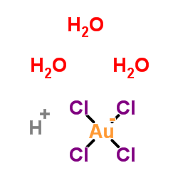 Chloroauric acid trihydrate