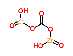 Basic zirconium carbonate