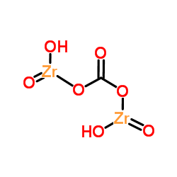 Basic zirconium carbonate