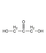 Dihydroxyacetone structural formula