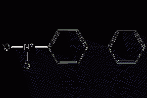 4-Nitrobiphenyl Structural Formula