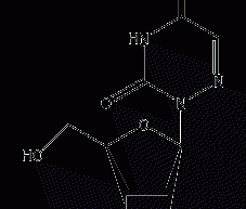 6-Azauridine Structural Formula