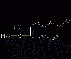 Structural formula of Scopolamine