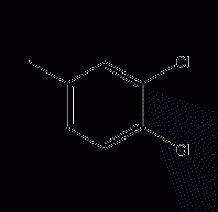 3,4-dichlorotoluene structural formula