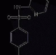 Sulfadiazine Structural Formula