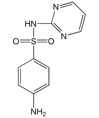 Sulfadiazine Structural Formula