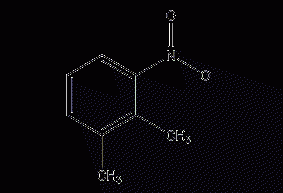 2,3-dimethylnitrobenzene structural formula