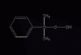 Cumene Hydroperoxide Structural Formula