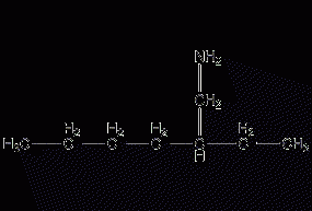 2-ethylhexylamine structural formula