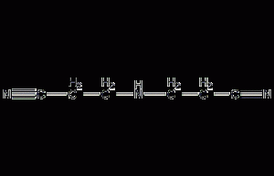 Bis(2-cyanoethyl)amine structural formula