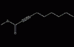 Methyl 2-nonenoate structural formula