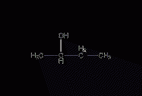 Sec-butyl alcohol structural formula