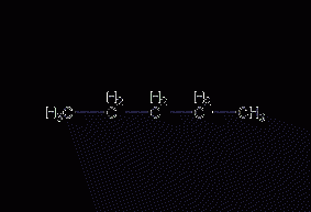 Pentane structural formula