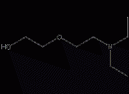 diethylaminoethoxyethanol structural formula