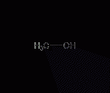 Methanol structural formula