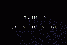 1,1,3,3-tetramethylguanidine structural formula