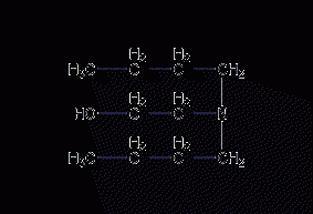 2-(dibutylamino)ethanol structural formula