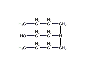 2-(dibutylamino)ethanol structural formula