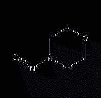 Nitrosomorpholine structural formula