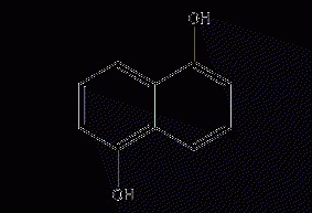 1,5-dihydroxynaphthalene structural formula