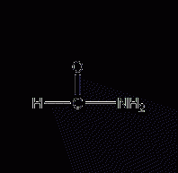 Formamide structural formula