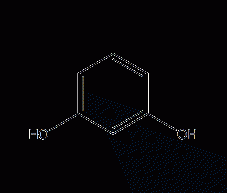 Resorcinol structural formula