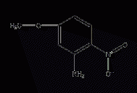 2-Amino-4-nitrobenzene structural formula