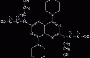 Structural formula of bipyrimidineamine