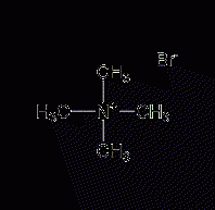 Tetramethylammonium bromide structural formula