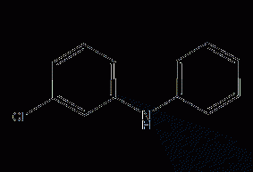 3-chlorodiphenylamine structural formula