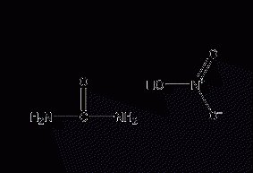 Urea nitrate structural formula