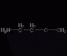 2-methoxyethylamine structural formula