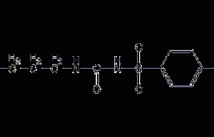 Tolbutamide structural formula