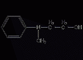 2-(methylanilino)ethanol structural formula