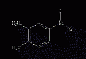 2-methyl-5-nitroaniline structural formula