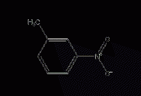 m-nitrotoluene structural formula