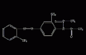 Diacetylaminoazotoluene Structural Formula