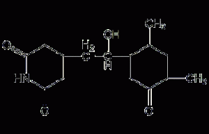 Cycloheximide structural formula